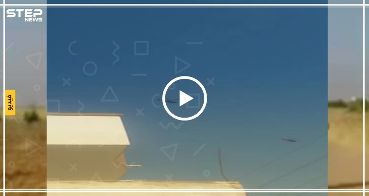 شاهد بالفيديو| تحليق طائرتين أمريكية وتركية في سماء تل أبيض