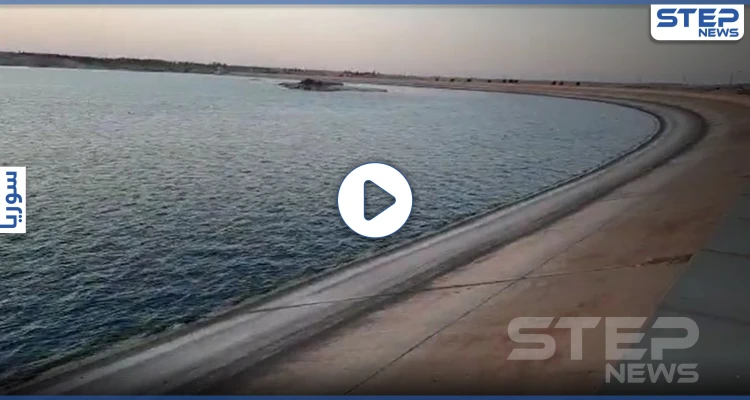 خاص|| مشاهد لانخفاض سد الفرات وتحذيرات من كارثة بعد تجاوزات تركية على مياه النهر