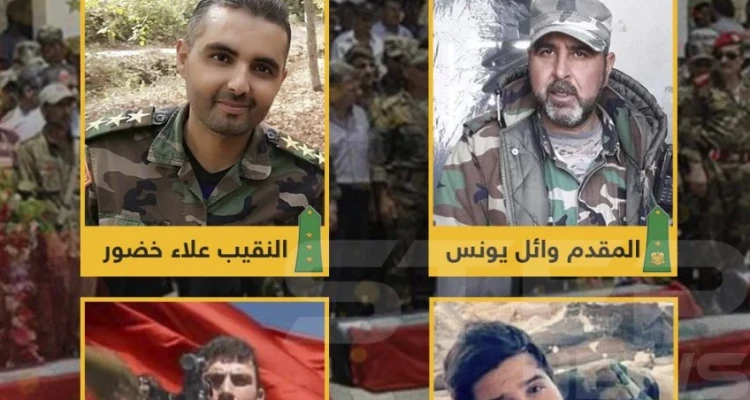 مقتل 4 قياديين لنظام الأسد في معارك ريف حماة اليوم