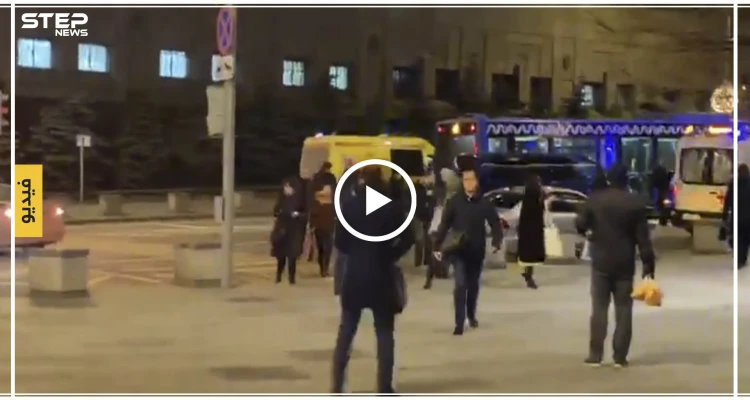 بالفيديو|| قتيل وجرحى بإطلاق رصاص على مقر الأمن الفدرالي بموسكو