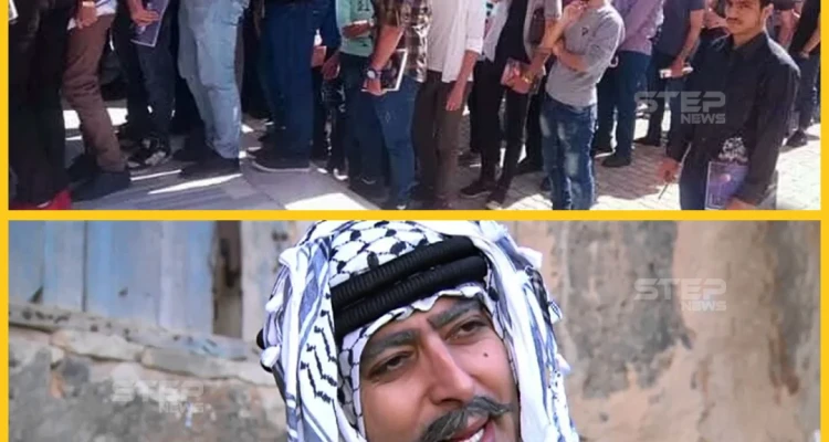 طلاب سوريين يقفون في الطوابير من أجل التعقيم قبل دخول الامتحانات الجامعية