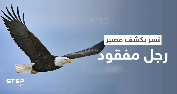 نسر يحلّق فوق منطقة مهجورة يحل لغز غامض ويكشف مصير رجل مفقود منذ أيام