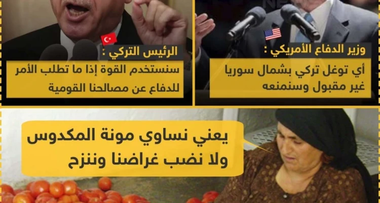 المكدوس بين التصريحات الأمريكية التركية