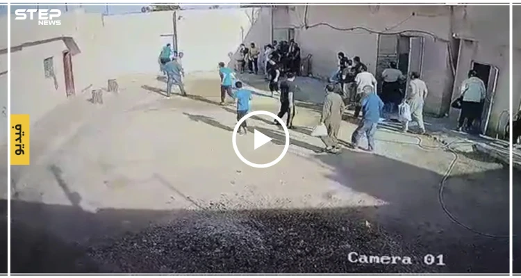 شاهد بالفيديو | سجناء من عناصر "داعش" يحاولون الفرار من أحد سجون "قسد" بريف الحسكة