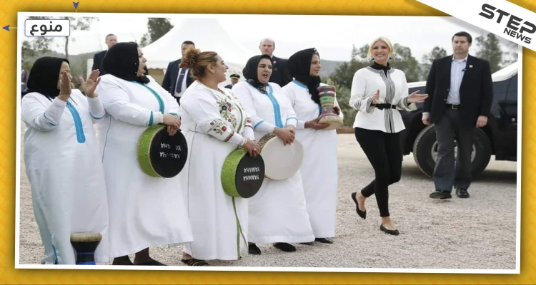 بالصور|| ابنة الرئيس الأمريكي "ايفانكا" تصل إلى المغرب بزيارة نسائية وترتدي الجبادور المغربي.