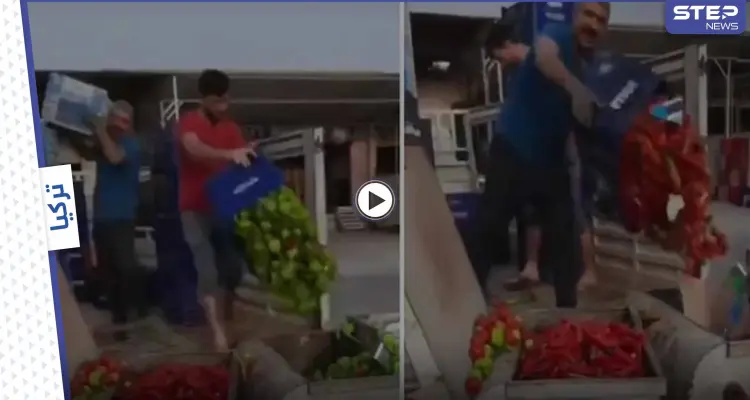 مزارعون أتراك يلقون أطنان من الخضروات الطازجة في حاويات القمامة.. والتفاصيل (فيديو وصور): أخبار