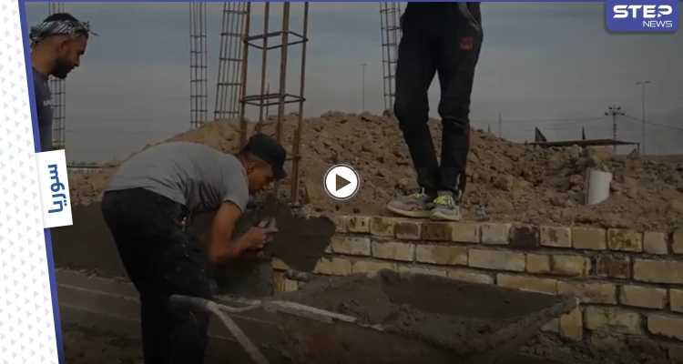 "منبر للتشييع".. الميليشيات الإيرانية تُكمل بناء حسينية في البادية السورية (فيديو)