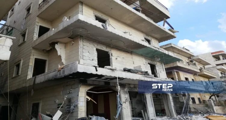 شاهد بالصور : آثار الإنفجار في عفرين منذ قليل