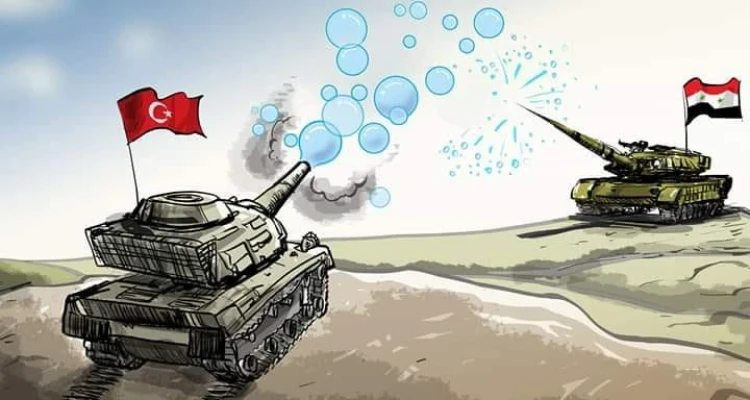 كاريكاتير || المواجهات التركية الروسية