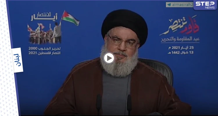 "خطاب السعال".. نصر الله يثير تساؤلات الناشطين حول صحته وأدرعي يعلّق (فيديو)