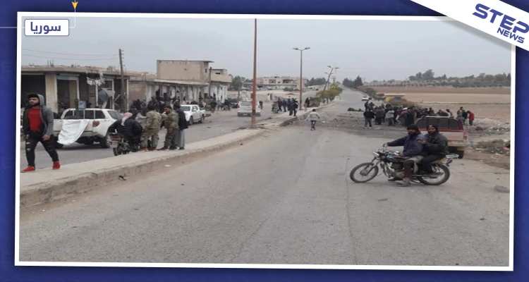 شاهد بالصور| انفجار سيارة مفخخة في عين العروس بريف تل أبيض.. والحصيلة.