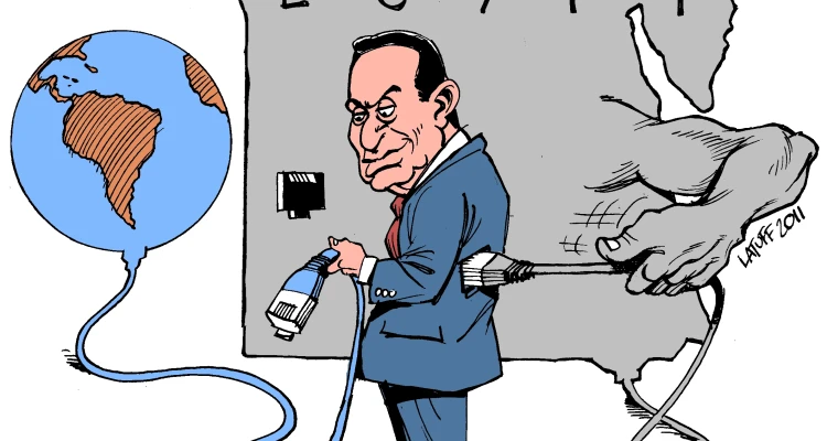 كاريكاتير || وفاة حسني مبارك!