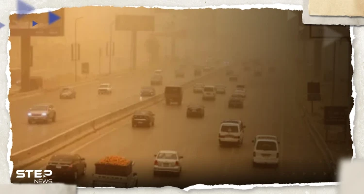 "ظلام في عِزّ الظهر".. مشاهد من داخل عاصفة رملية "مرعبة" في مصر