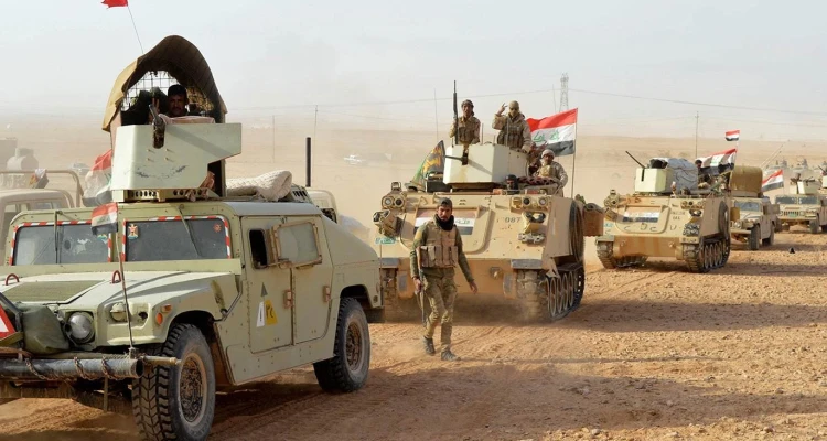 القوات العراقية وميليشيا الحشد ينفذان عملية أمنية من 8 محاور في ديالي