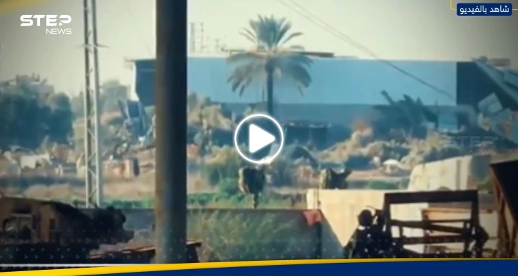 شاهد|| انتشار مقاتلي القسام والتحامهم مع جنود وآليات الجيش الإسرائيلي في غزة ومحاصرتهم 30 جندياً