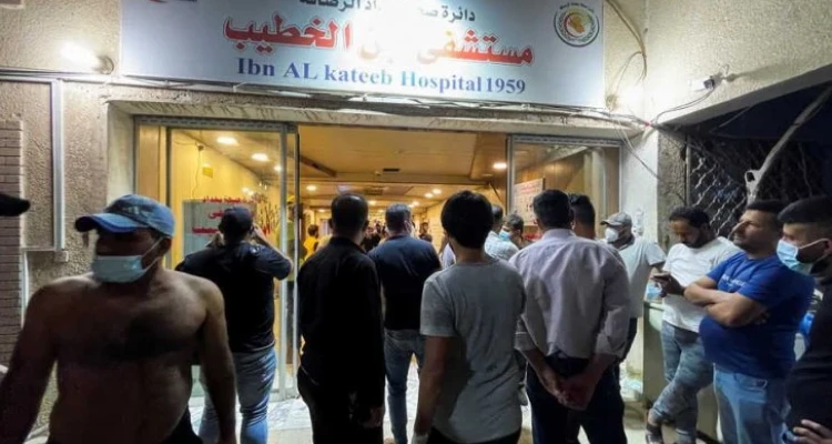 ارتفاع أعداد الضحايا في حريق مستشفى ابن الخطيب في بغداد ووزارة الداخلية تتوعد المقصرين