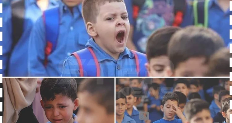 أول يوم بالمدرسة !
