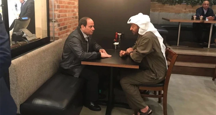 محمد بن زايد يتصل بالسيسي ويوضح موقف بلاده من مجريات الأحداث بين إسرائيل وفلسطين