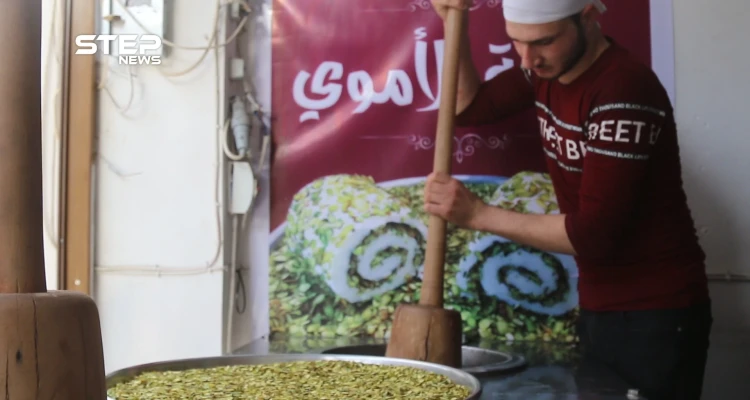 البوظة الشامية العربية الدق.. الأولى من نوعها في مدينة الباب شرقي حلب