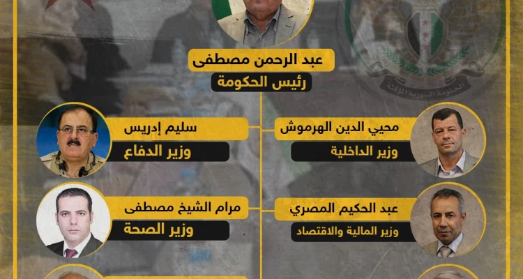 الأعضاء الجدد للحكومة السورية المؤقتة!!