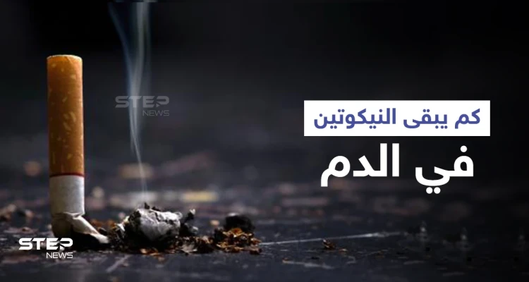 كم يبقى النيكوتين في الدم وتأثيره على جسم الإنسان إليك أهم المعلومات