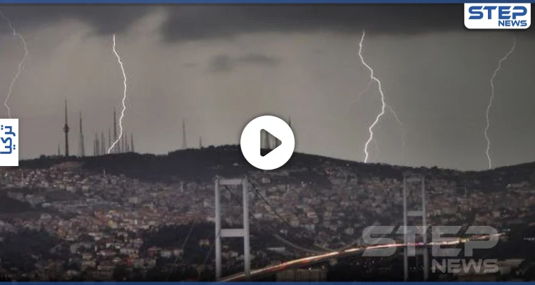 بالفيديو|| وفاة شاب سوري جراء عواصف هوجاء ضربت ولاية إسطنبول