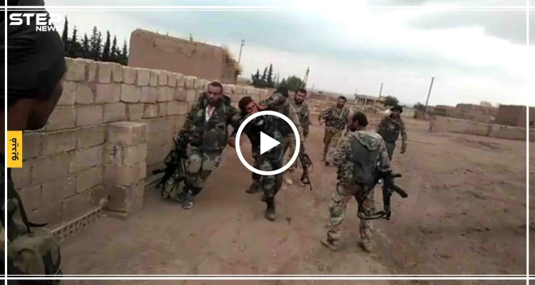 بالفيديو|| لحظة أسر عناصر النظام السوري على يد القوّات التركية وفصائل المعارضة برأس العين