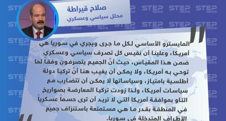 محلل سياسي وعسكري: أمريكا وافقت لتركيا على تزويد المعارضة بالتاو لأنها تريد استمرار الاستنزاف في سوريا