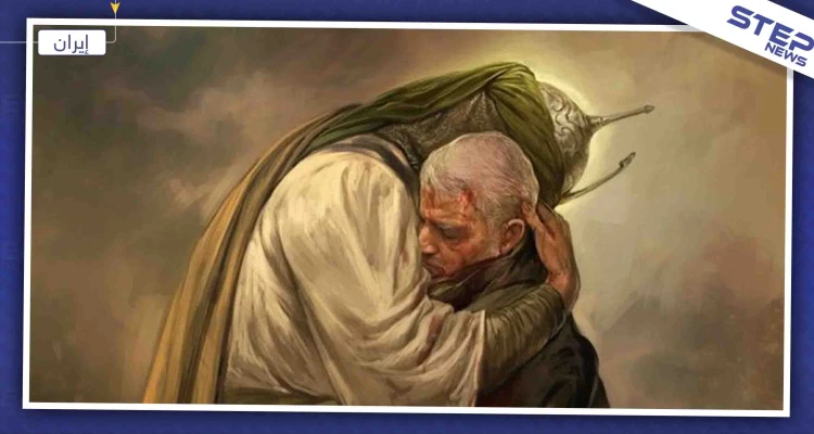 صورة نشرها الخامنئي لسليماني "يحتضن الحسين في الجنة" تثير تفاعلًا