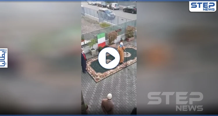 بالفيديو|| الأذان يرفع لأول مرة عبر مكبرات الصوت في مدينة بارما الإيطالية