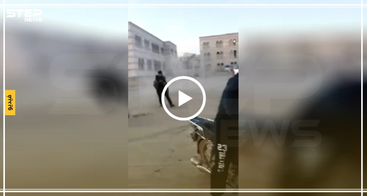 بالفيديو| اشتباكات بالرشاشات الثقيلة بين عائلتين باعزاز شمالي حلب.. والسبب كيس قمامة!!