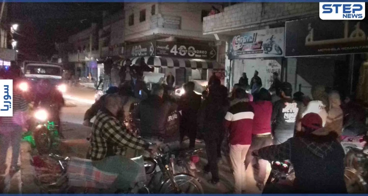 إحياء لذكرى الثورة السورية العاشرة مظاهرة في مدينة طفس غربي درعا