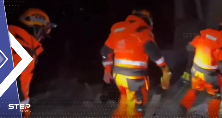 بالفيديو || تقنية "غريبة" يستخدمها عمال الإنقاذ الصينيين في البحث عن ناجين من زلزال تركيا