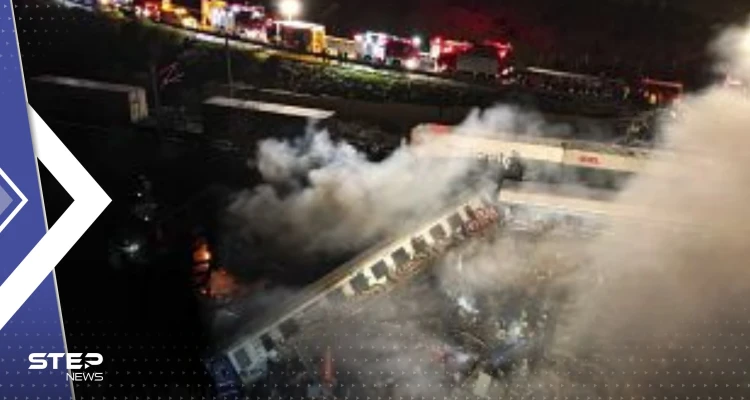 بالفيديو|| تصادم قطارين في اليونان يودي بحياة العشرات في أسوأ "حادثة" على الإطلاق بالبلاد