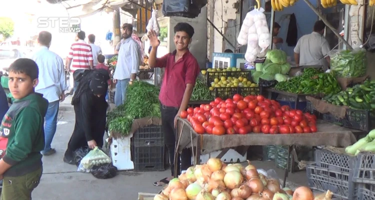 كاميرا ستيب تتجول في أسواق مدينة الطبقة بريف الرقة