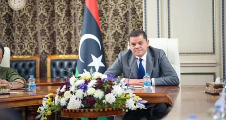 رئيس الحكومة الليبية يتسلّم ديوان مجلس الوزراء بالعاصمة طرابلس