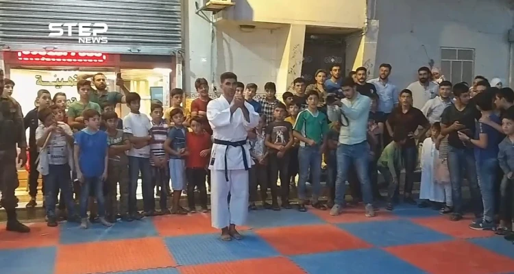 بهدف إعادة إحياء الرياضات .. عرض رياضي في مدينة مارع شمال حلب