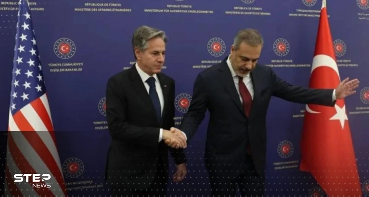 صحيفة تكشف لماذا رفض وزير خارجية تركيا معانقة بلينكن خلال لقائهما في أنقرة