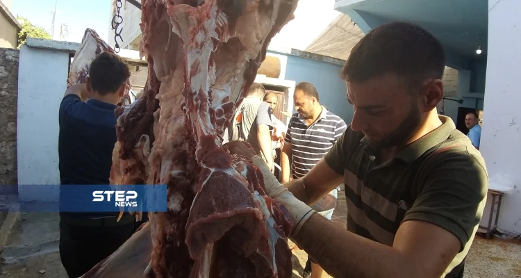شاهد بالصور: جانب من أضاحي العيد بريف حلب الغربي