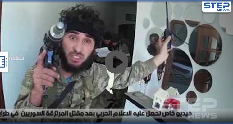 بالفيديو|| أحد مرتزقة المعارضة السورية الموالية لتركيا يوثق بكاميرته لحظة مقتلهم بليبيا