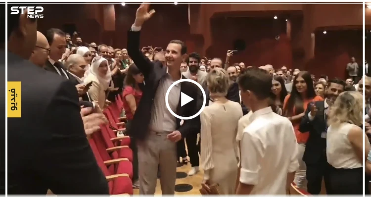 رأس النظام السوري "بشار الأسد" يحتفل بعيد ميلاده الـ"54" (فيديو)