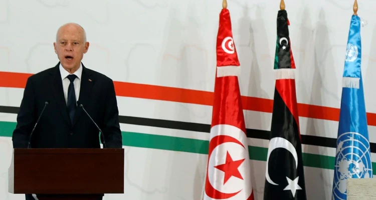رئيس المجلس الرئاسي الليبي يستقبل قيس سعيد كأول رئيس عربي يزور ليبيا بعهد السُلطة الجديدة