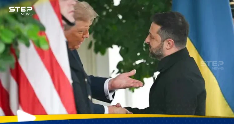 الرئيس الاوكراني والرئيس الأمريكي