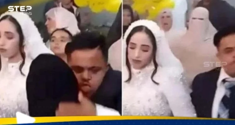 بكاء العروس يحرك النيابة المصرية.. إليك تطورات واقعة عريس متلازمة داون( فيديو)