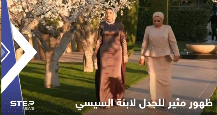 شاهد|| ظهور مثير للجدل لابنة السيسي في حفل زفاف الأميرة إيمان ابنة ملك الأردن