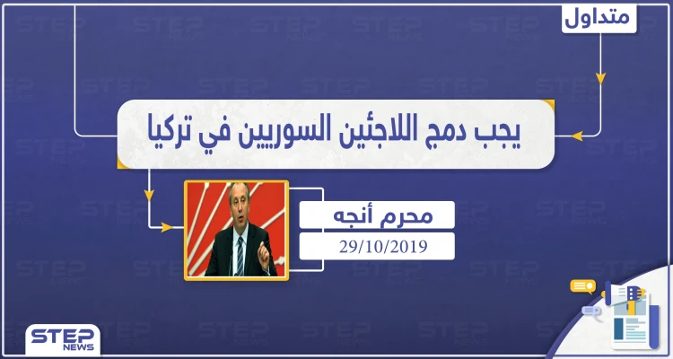 معارض تركي يفجر مفاجأة عن إمكانية عودة اللاجئين السوريين