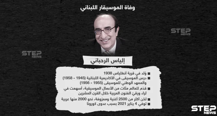 وفاة الموسيقار اللبناني إلياس الرحباني