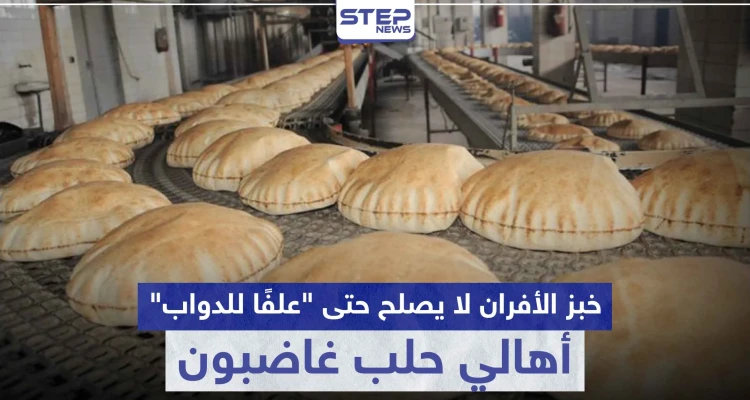 أهالي حلب غاضبون.. وخبز الأفران لا يصلح حتى "علفًا للدواب"