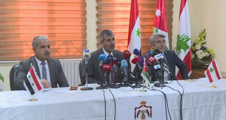 وزير الطاقة اللبناني خلال لقاءه السوري يكشف موعد وصول الكهرباء من مصر والأردن