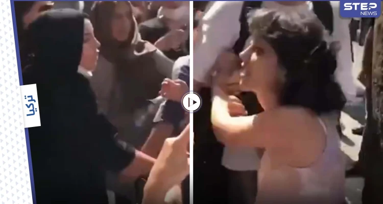 بالفيديو|| مثليين في إسطنبول يعتدون على نساء محجبات والشرطة التركية تعتقل العشرات منهم